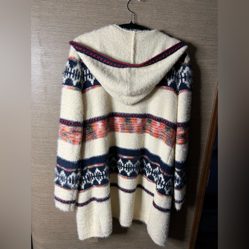 Anthropologie Callahan Novelty Duster Sweater size large - Picture 8 of 12